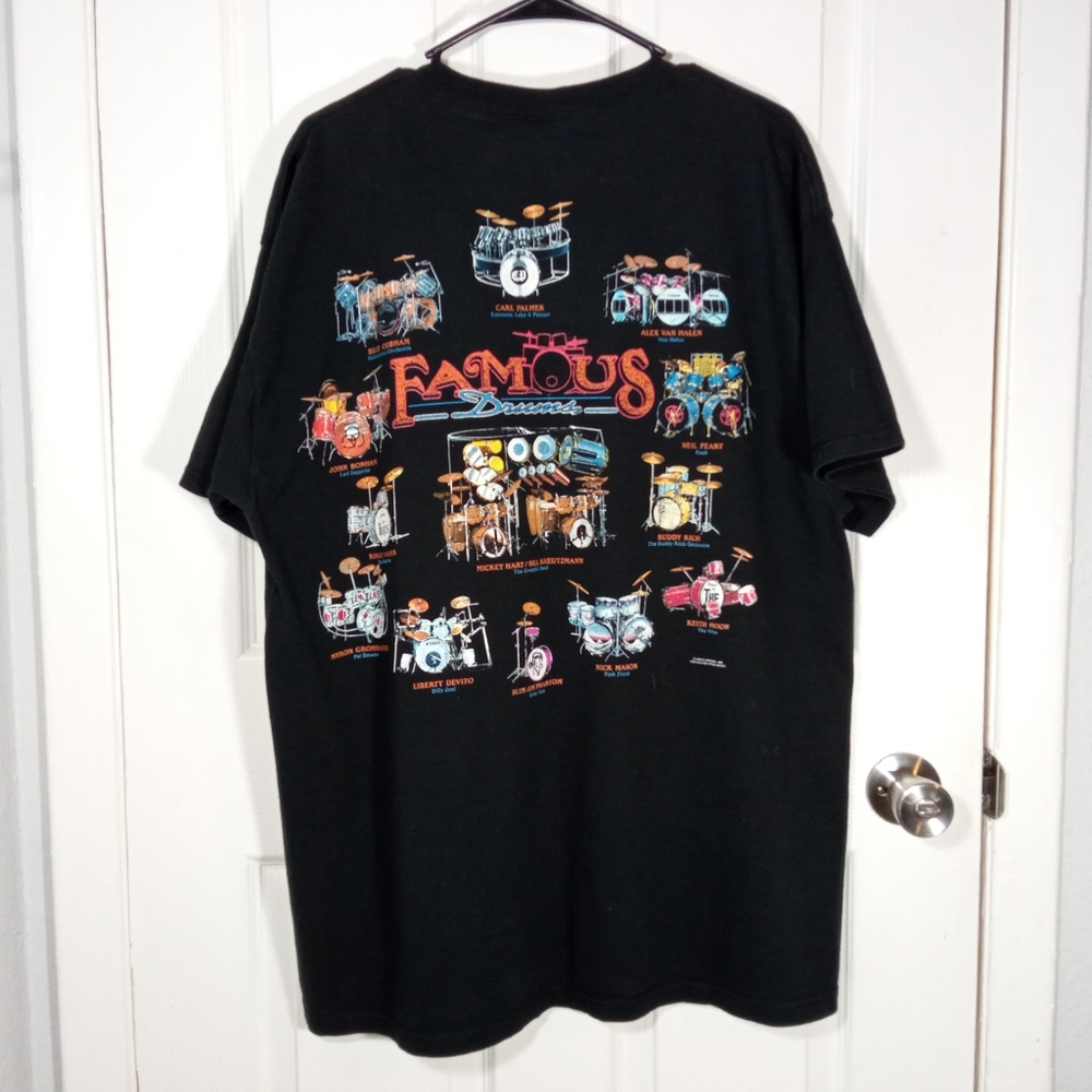 Vintage famous drummer Tshirt